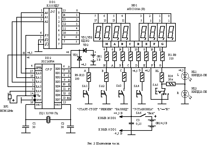 Часы схема. Ks2688 схема часов. С51 YSZ-4 электронные часы-конструктор на микроконтроллере. Цифровое табло индикации схема. Электронная схема шахматных часов.